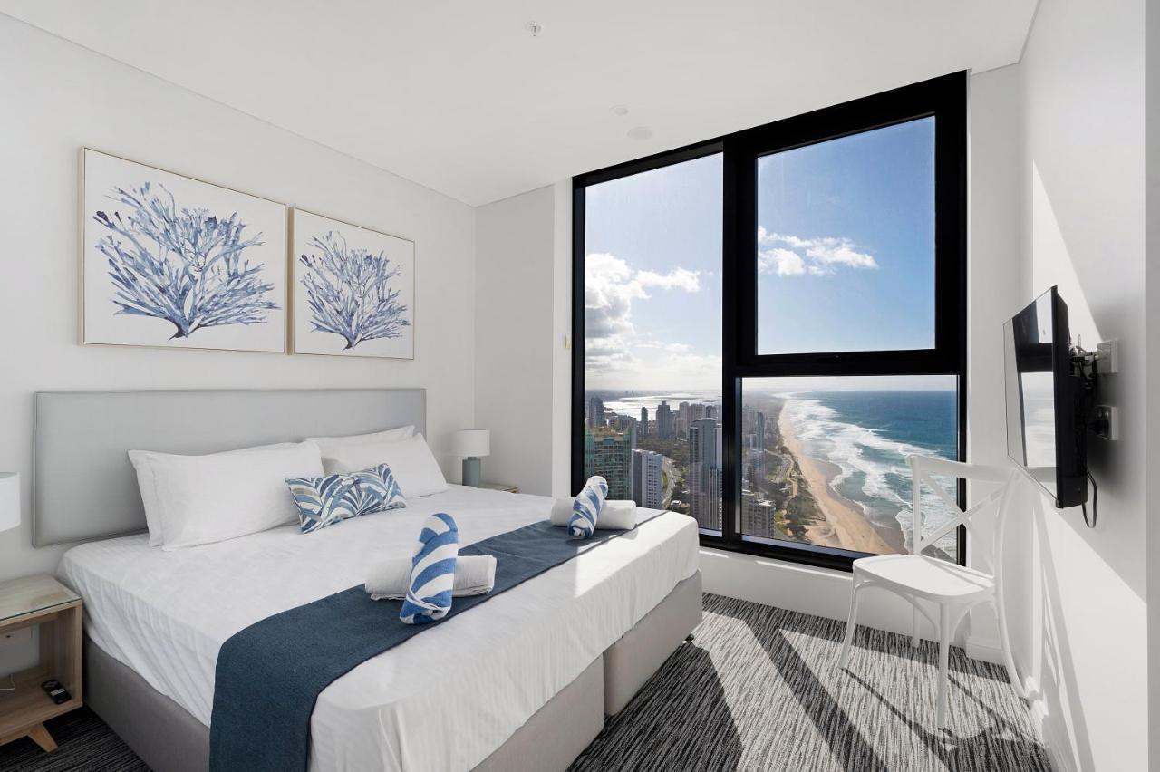 Sea View Beachfront Apartment In Surfers Gold Coast Exterior foto