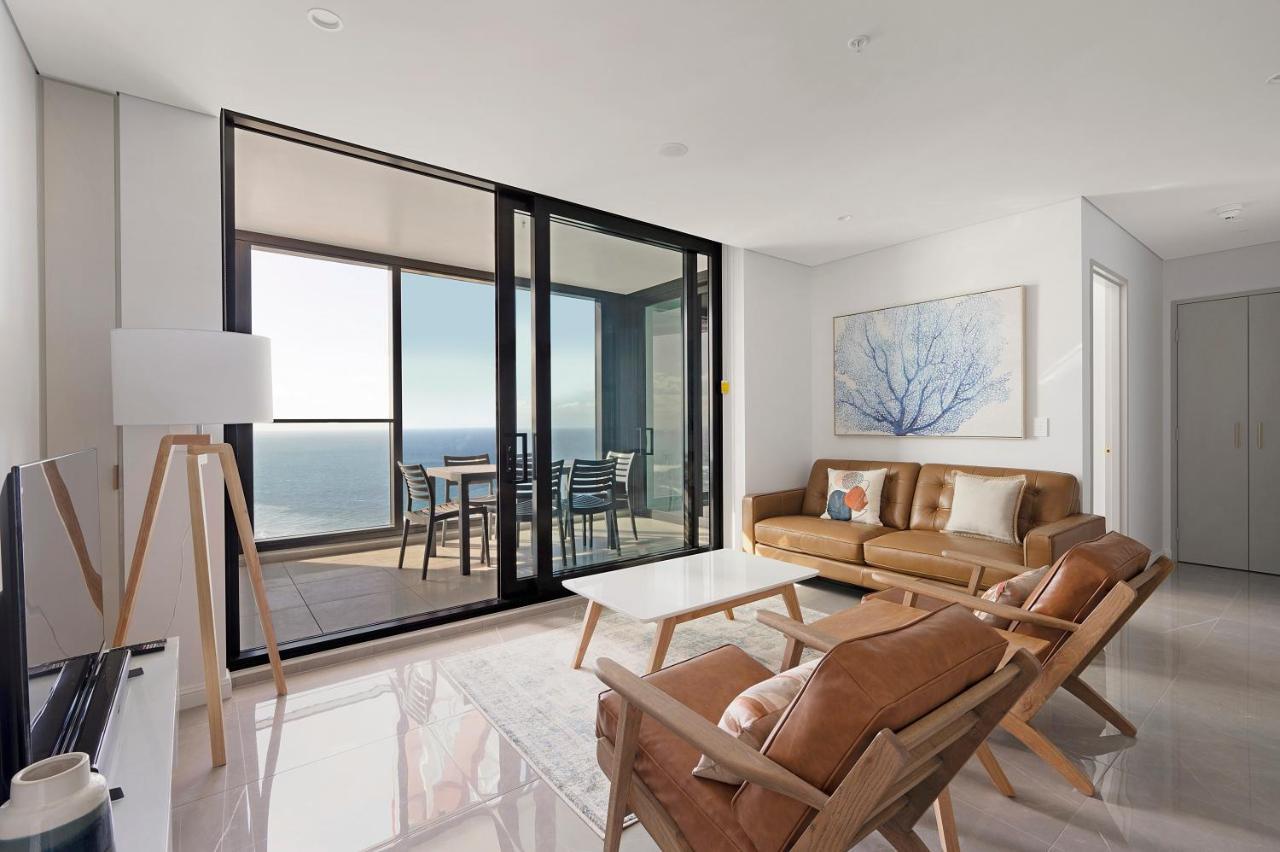 Sea View Beachfront Apartment In Surfers Gold Coast Exterior foto