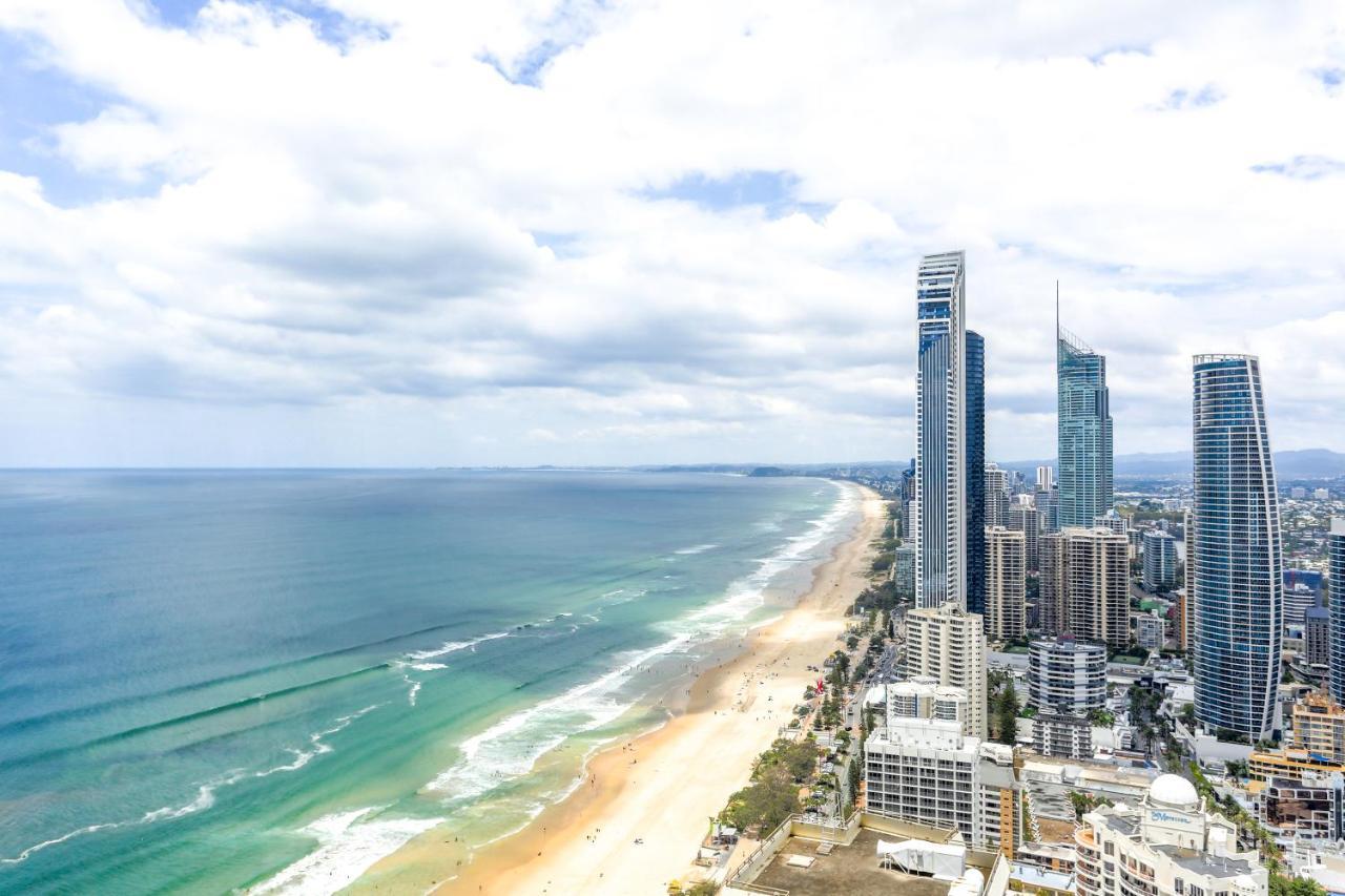 Sea View Beachfront Apartment In Surfers Gold Coast Exterior foto