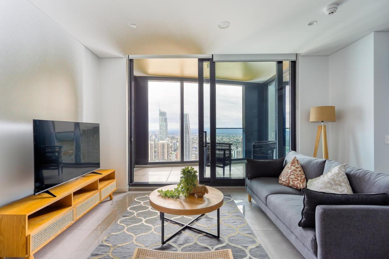 Sea View Beachfront Apartment In Surfers Gold Coast Exterior foto